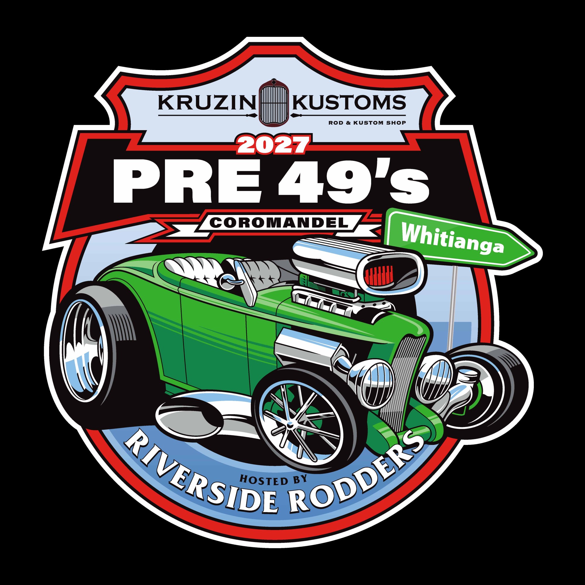Kruzin Kustoms Pre 49's 2027 hosted by Riverside Rodders Inc - National Rod Run - Pre 49 Nationals
