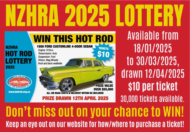 2025 NZHRA LOTTERY